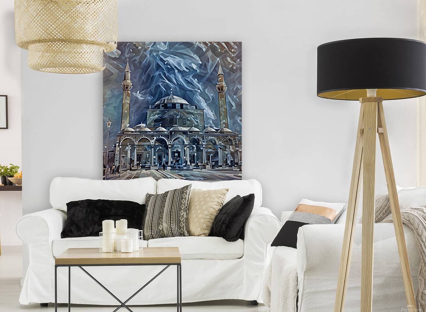 ArtXcl 051 Mosque photo Turkey  Reproduction