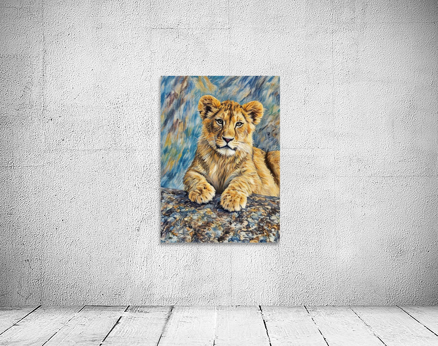 ArtXcl 199 Lion cub photo-art Wall Preview