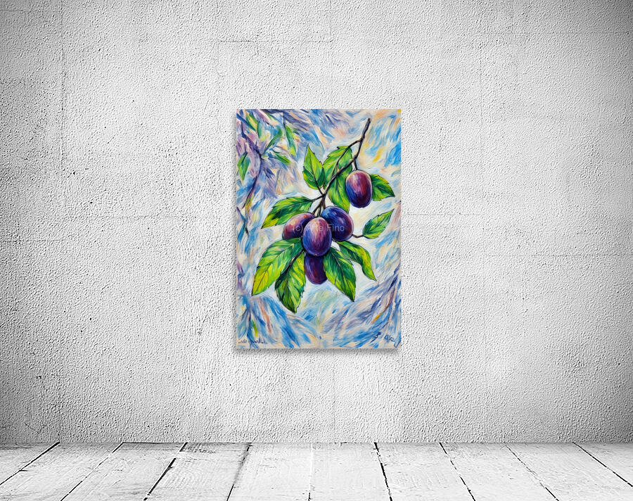 ArtXcl 030 grapes illustration Wall Preview