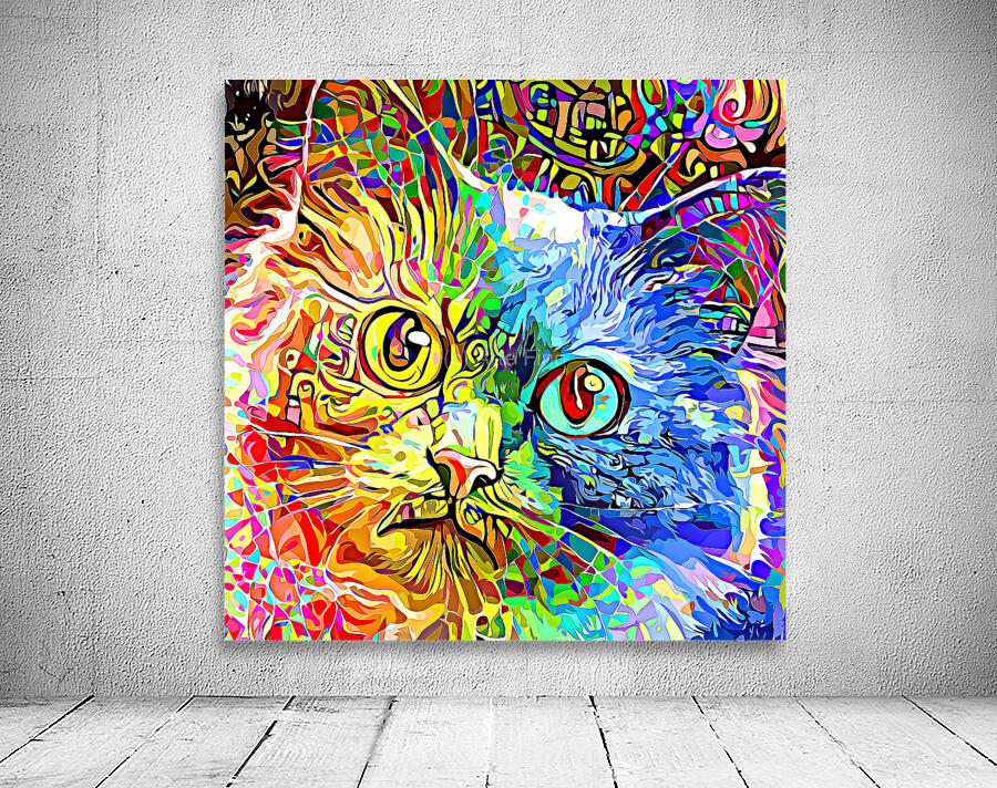 ArtXcl 182 cat abstract  Wall Preview