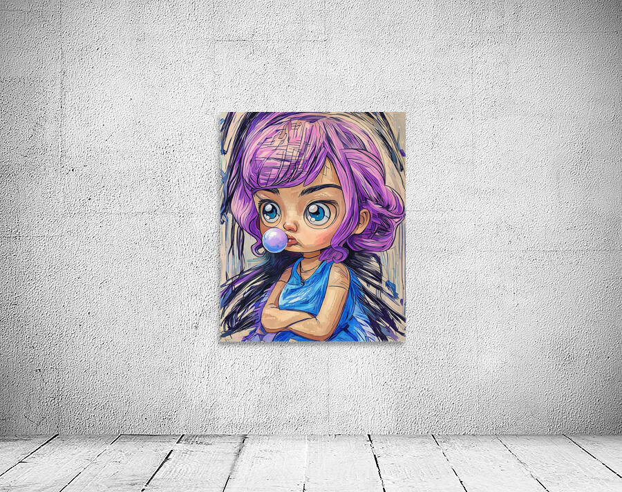 ArtXcl 022 its a girly world illustration  Wall Preview