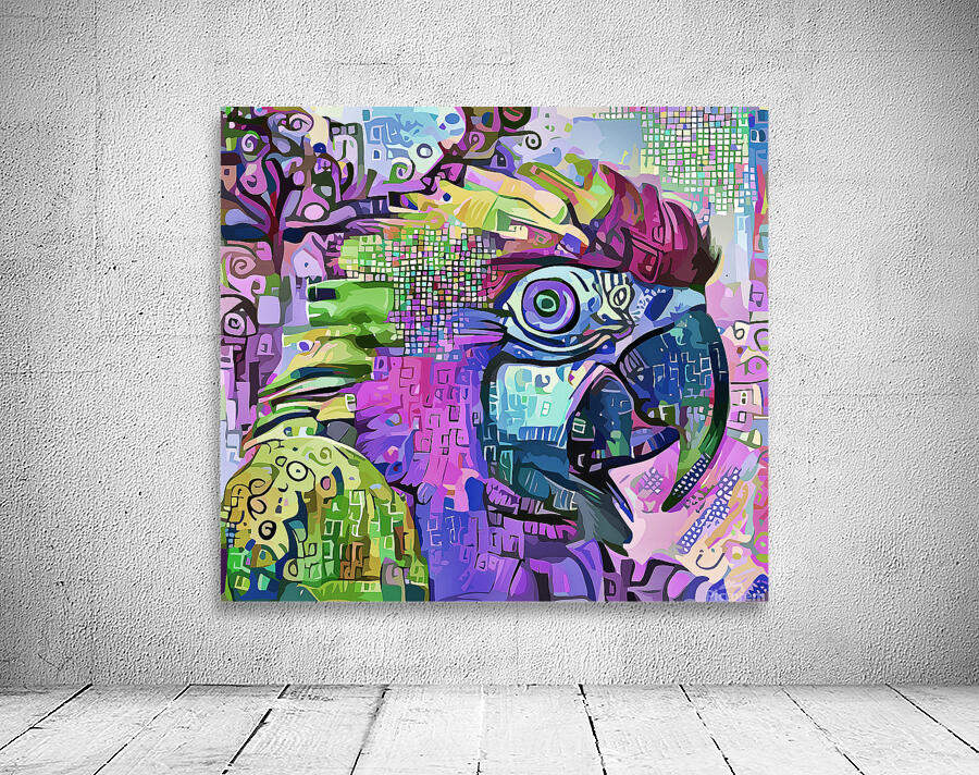 ArtXcl 107 parrot Wall Preview