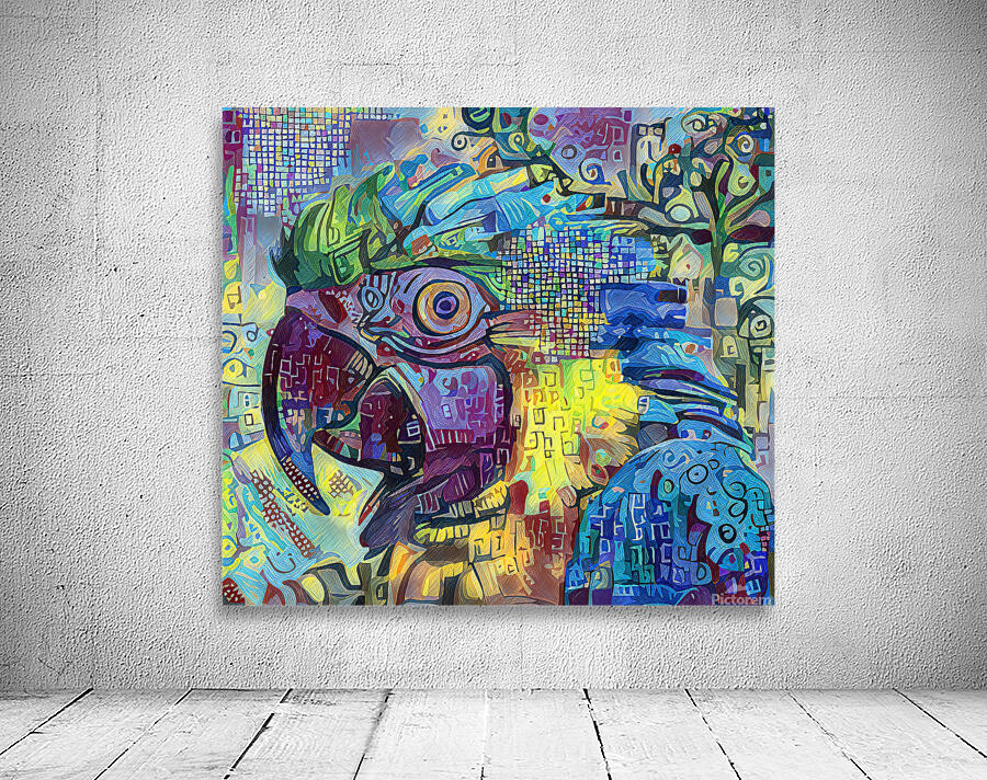 ArtXcl 109 parrot Wall Preview