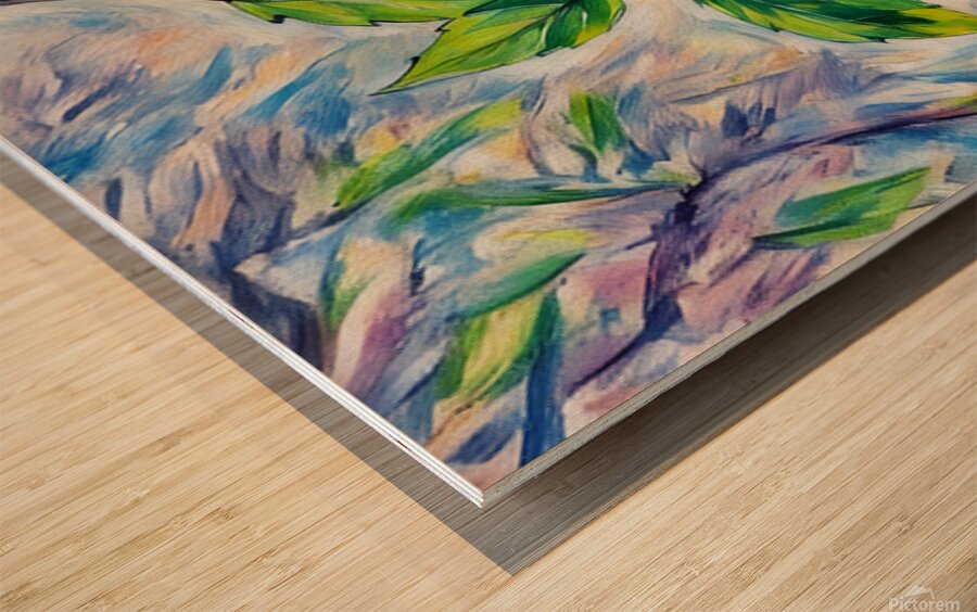 ArtXcl 030 grapes illustration Wood print