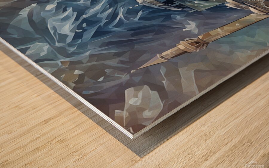 ArtXcl 051 Mosque photo Turkey  Wood print