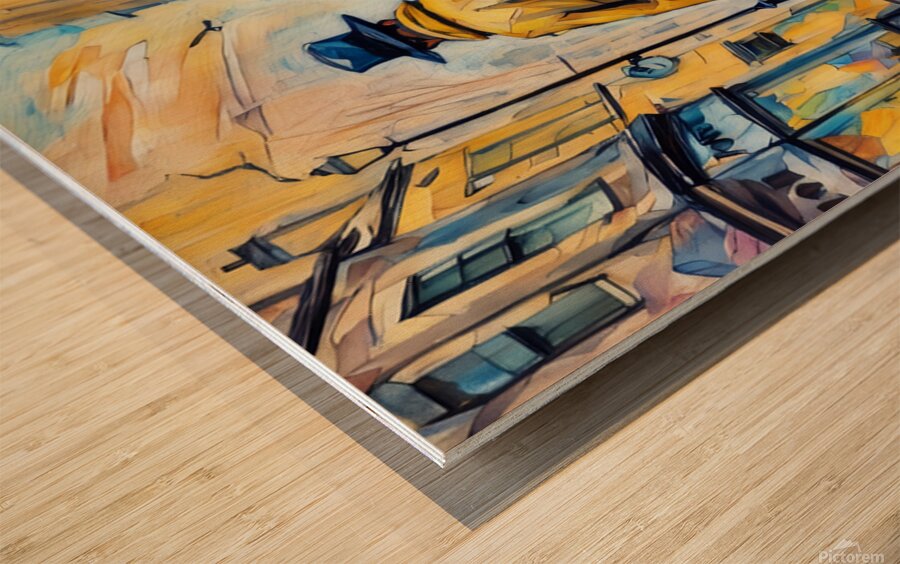 ArtXcl 018 sam toft painting  Wood print