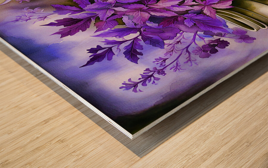 ArtXcl 116 herbs Wood print