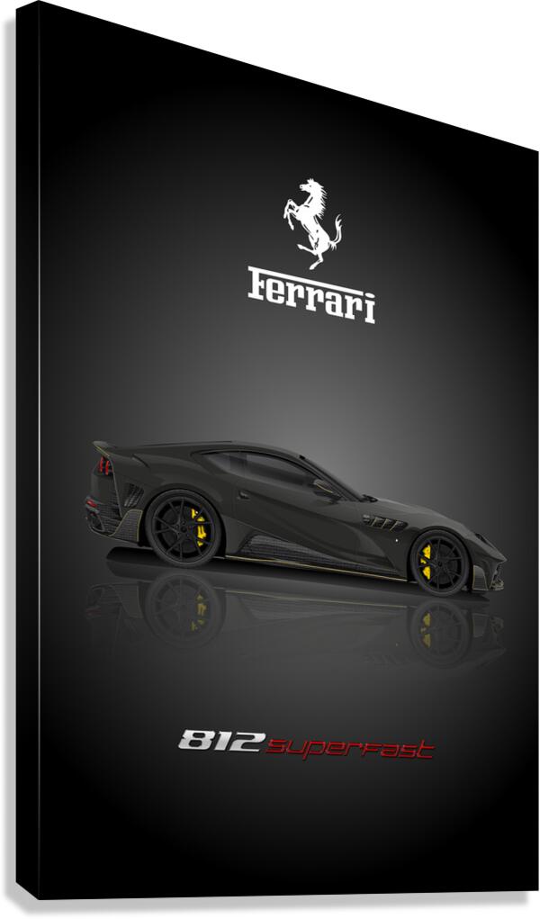 Ferrari 812 Superfast A by Conceptual Photography Wall Art