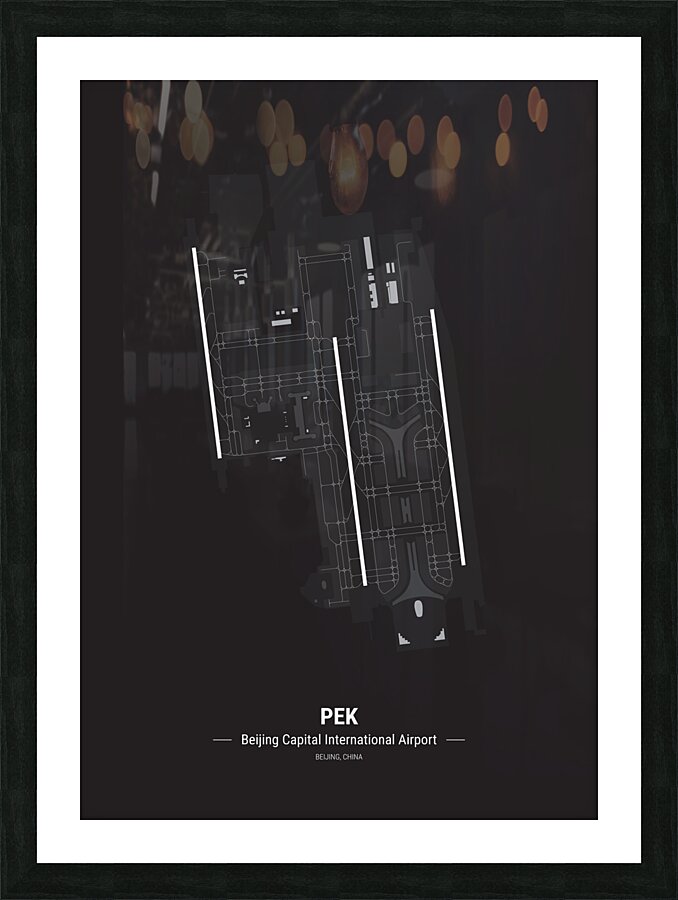 Beijing Picture Frame print