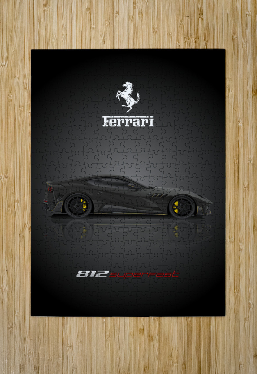 Ferrari 812 Superfast A by Conceptual Photography Wall Art