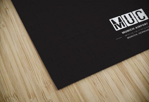Munich Airport Conceptual Photography puzzle