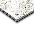 White  Terrazzo Acrylic print