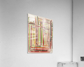 Stuck in Lines Acrylic Print