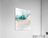 Pastel Flowers Acrylic Print
