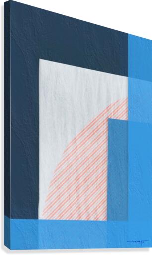 Abstract Geometric Space 2 Canvas Print