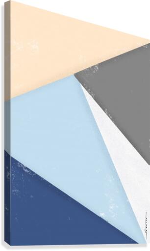 Minimal GeoShapes 1 Canvas Print