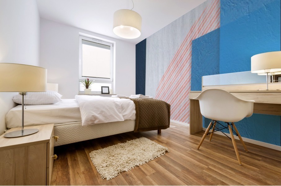 Abstract Geometric Space 2 Mural print
