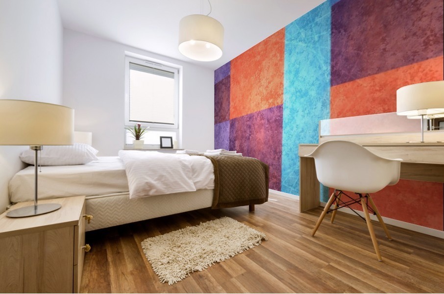 Abstract Geometric Space 3 Mural print