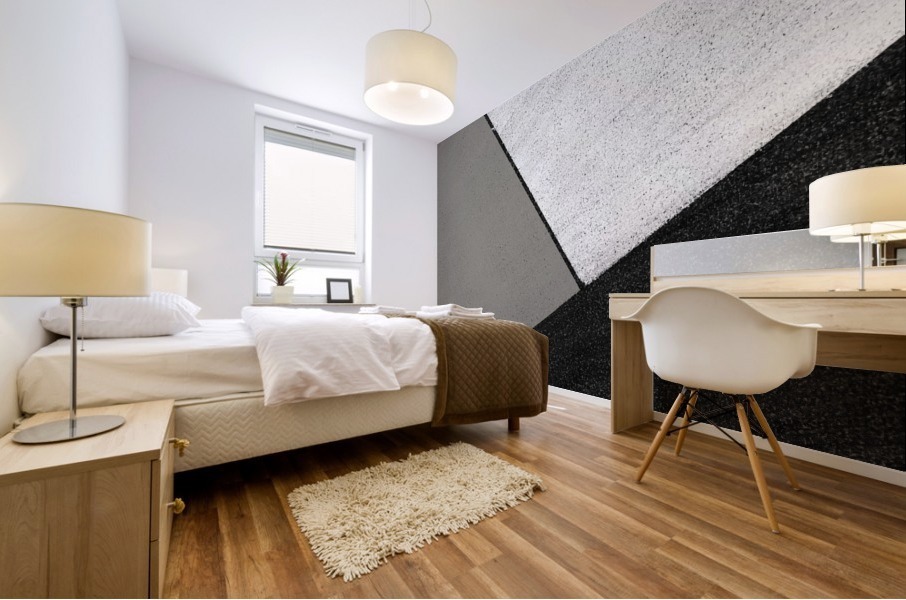 Minimal GeoShapes 3 Mural print