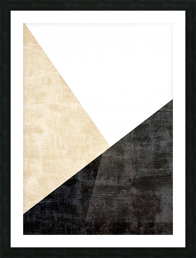 Minimal GeoShapes 2 Picture Frame print
