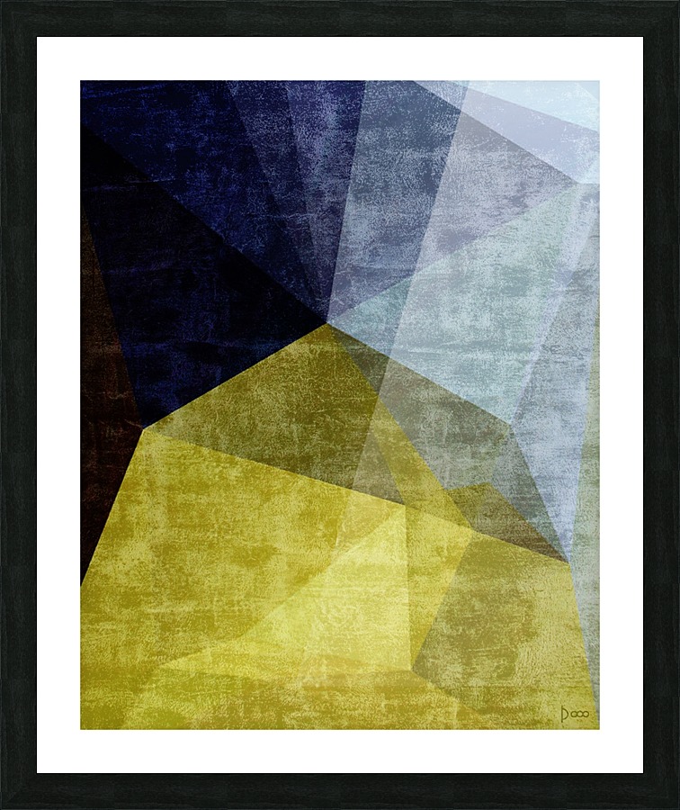 Limestone Picture Frame print
