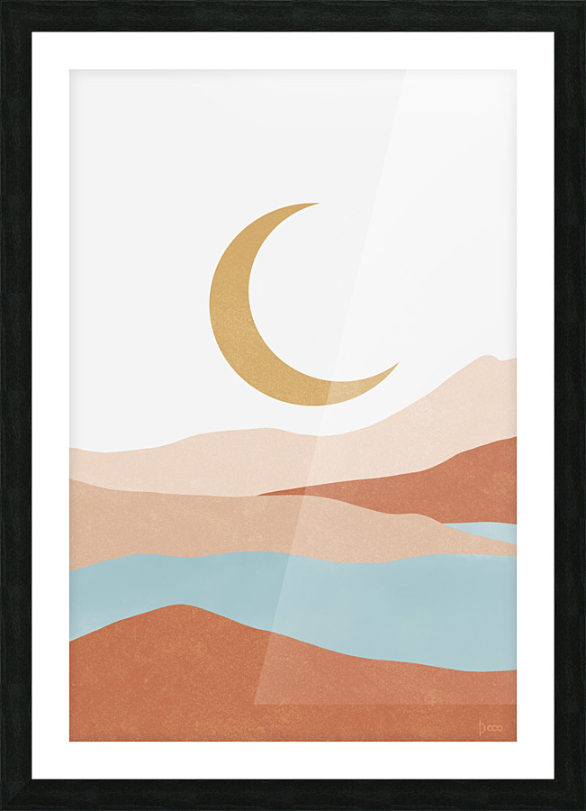 Desert Mountains 2 Picture Frame print