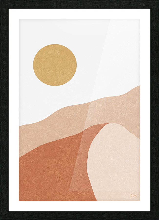 Desert Mountains 3 Picture Frame print
