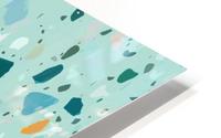 Blue Terrazzo HD Metal print