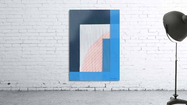 Abstract Geometric Space 2 Wall Preview
