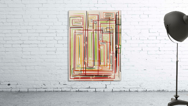 Stuck in Lines Wall Preview