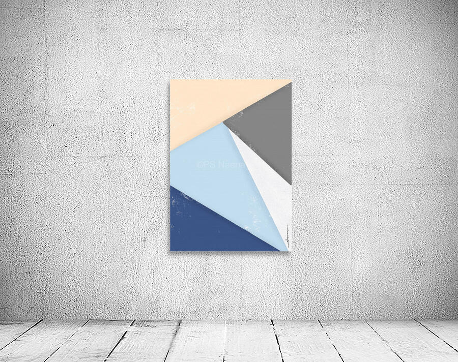 Minimal GeoShapes 1 Wall Preview