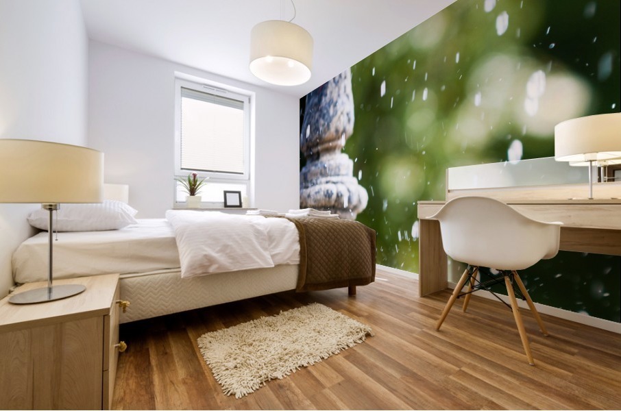 Ruffled Mural print