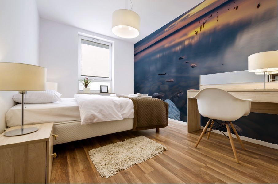 Leith Pier Mural print