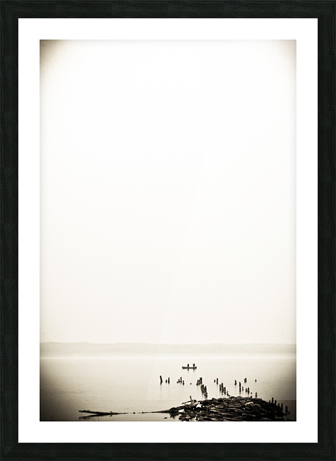 Leith Fishing Picture Frame print