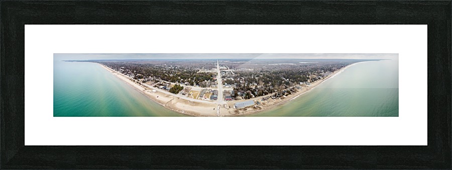 Sauble Beach Smile Picture Frame print