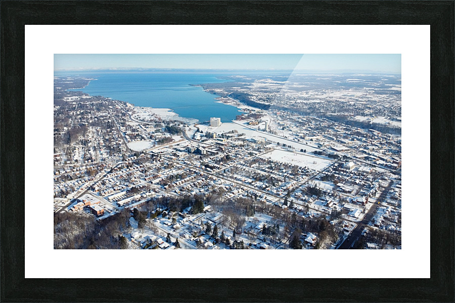 Winter from West Hill Picture Frame print