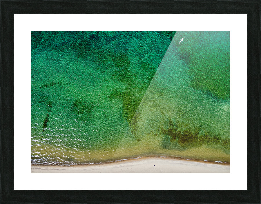 Beachscape Picture Frame print