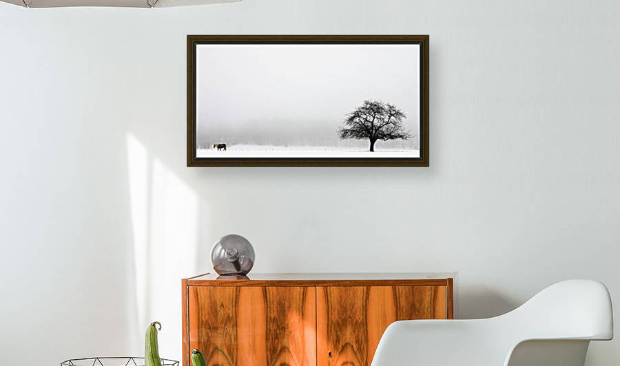 Horse and Tree  Reproduction