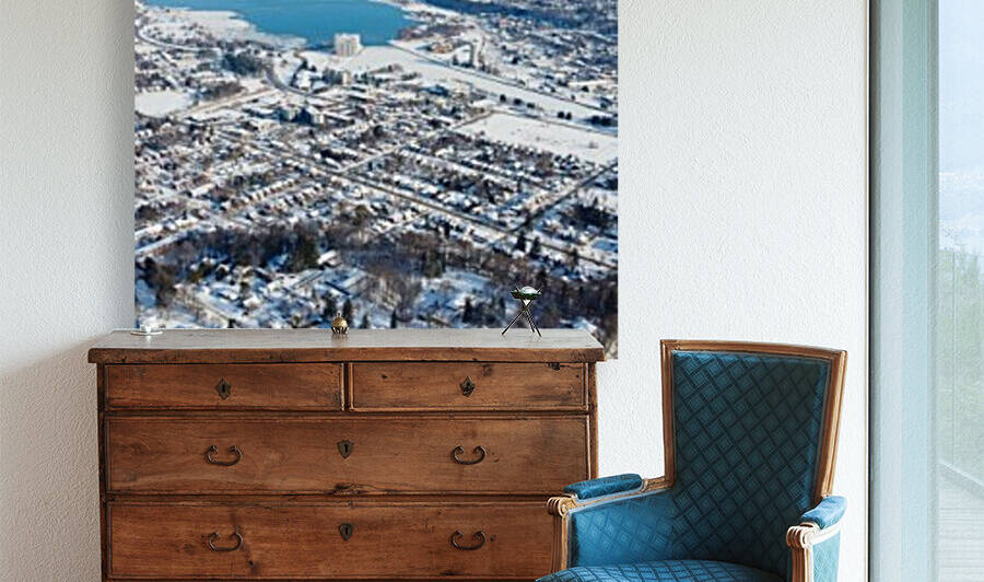 Winter from West Hill Reproduction