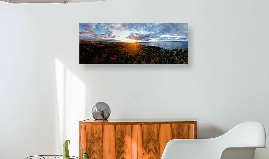 Autumn Sunset over Hibou by Good Noise