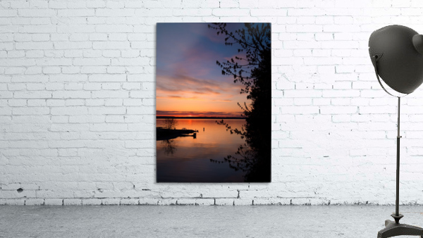 Sunset Fishing Wall Preview