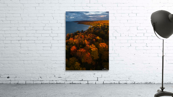 Sunset over Leith Ontario Wall Preview