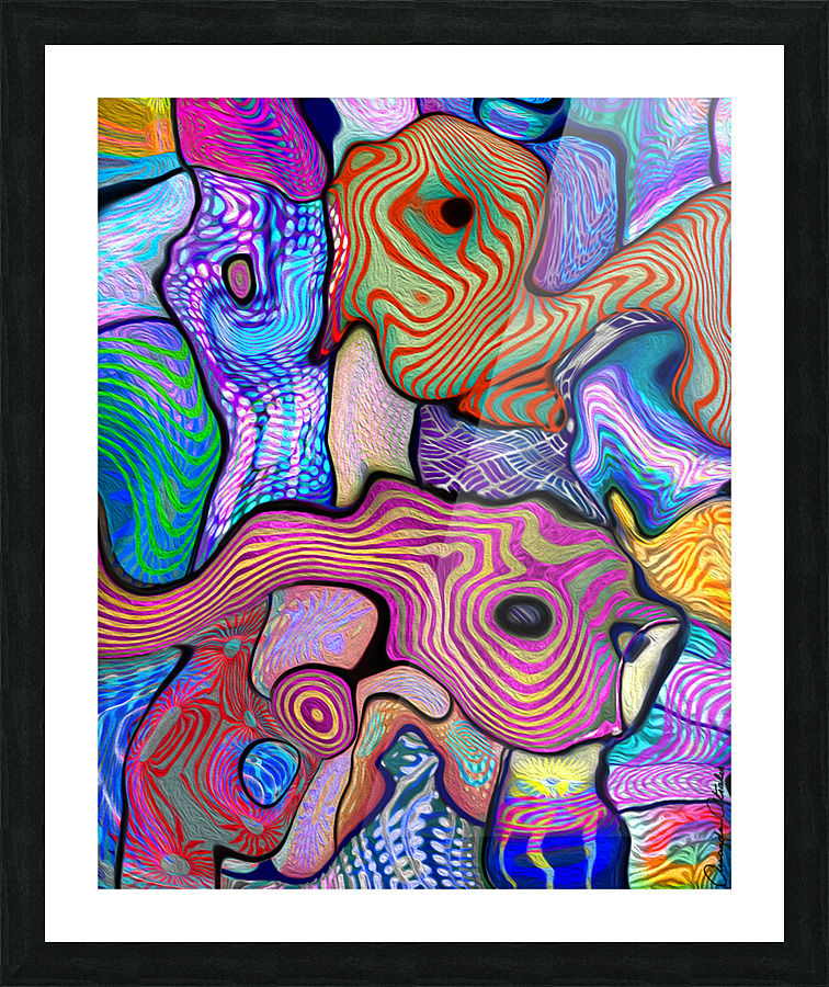 Snake Boogie Picture Frame print