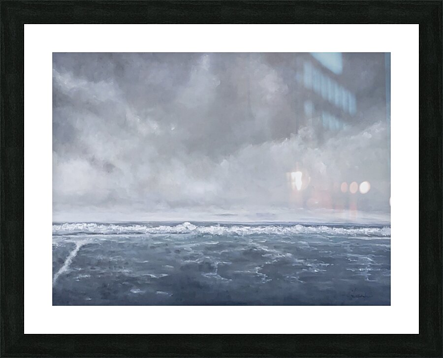 Stormy day Picture Frame print