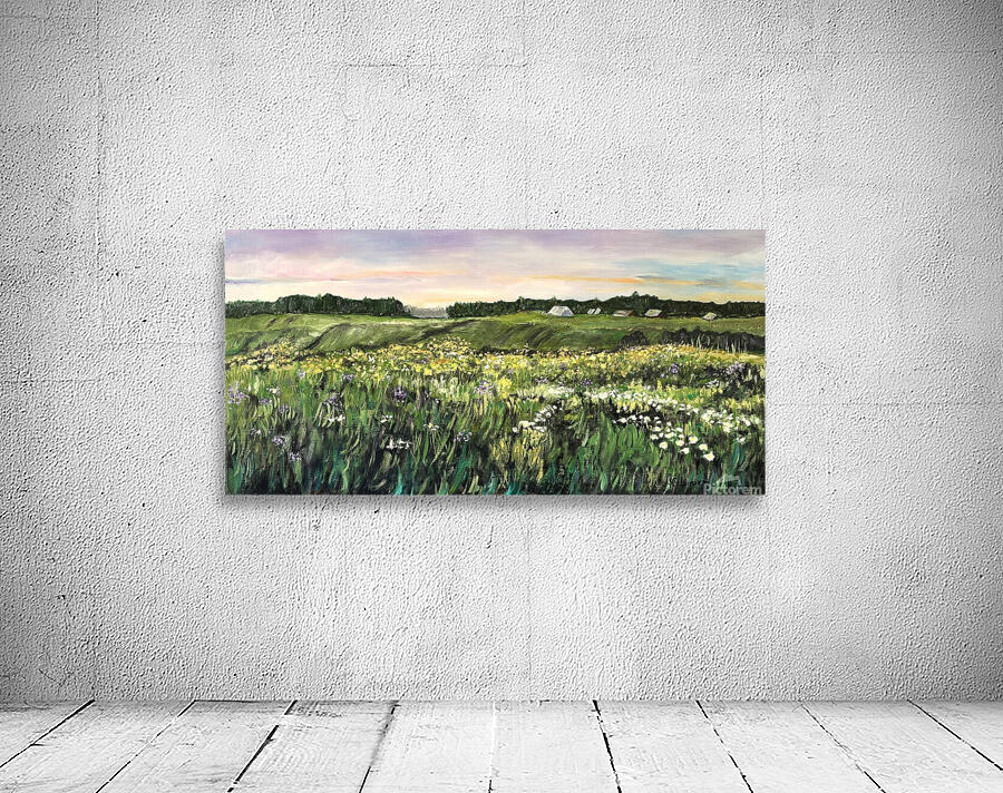 Wildflowers meadow Wall Preview