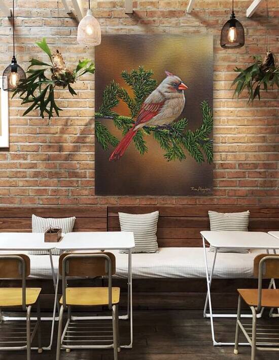 Ron Plaizier Scarlet Melody by Ron Plaizier   Wildlife Artist