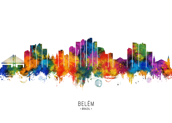 Belem Brazil Skyline Digital Download