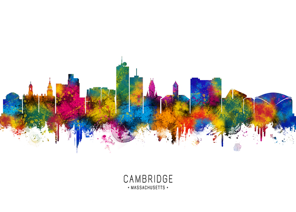 Cambridge USA Skyline Digital Download
