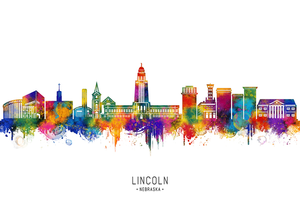 Lincoln USA Skyline Digital Download