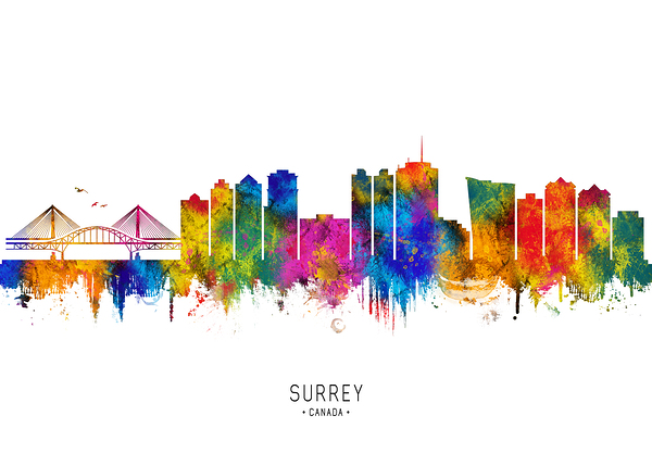 Surrey Canada Skyline Digital Download
